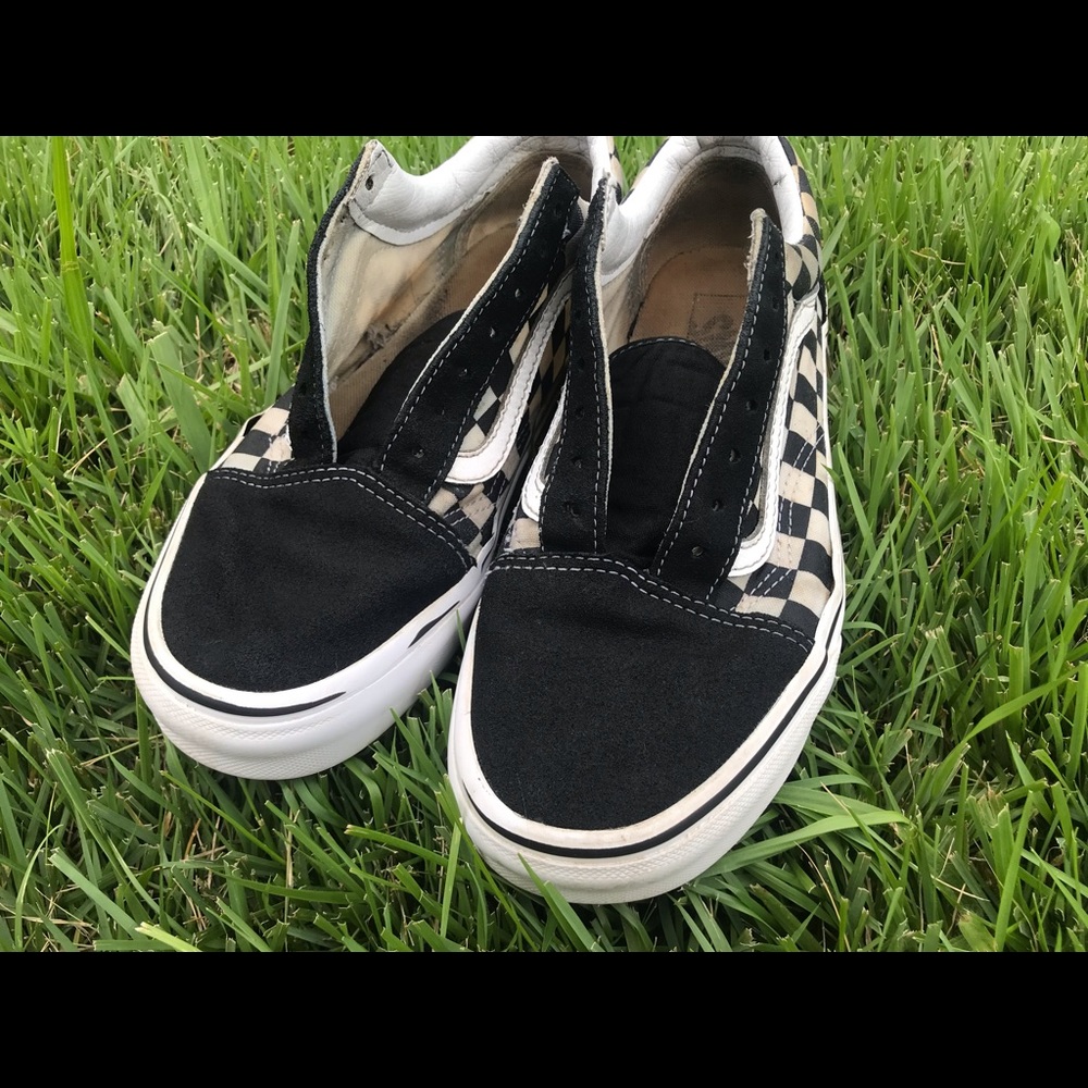 Vans Checkerboard used shoes